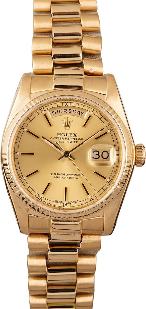 gold rolex used